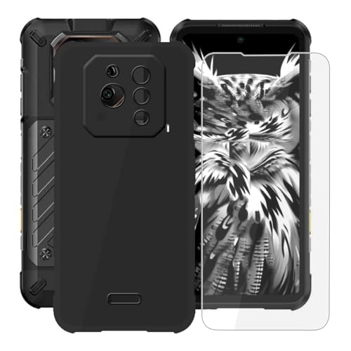 Coque Ulefone RugOne Xever 7 Pro protection écran verre trempé silicone noir