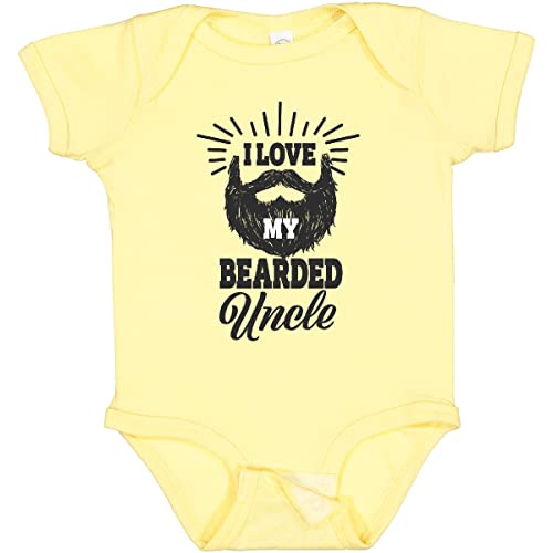 Image of inktastic I Love My Bearded Uncle Baby Bodysuit