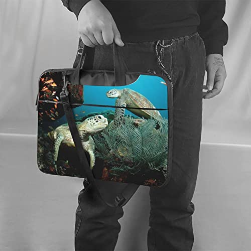 Sac ordinateur 13 pouces Debou tortue noir