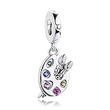 PANDOCCI 2021 Frühling Neue Künstlerpalette baumeln 925 Silber DIY Passend für Original Pandora Armbänder Charme Modeschmuck