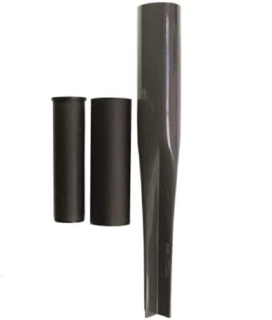 Optimal Products Black Metal Ground Spike Soil For Rotary Airer Parasol Washing Line Socket 32Mm/40Mm Uk