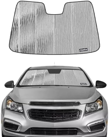 Pigenius Custom Fit Windshield Sun Shade For 2015-2022 Chevrolet Colorado - Folding Sun Protection For Dashboard - View #7