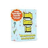 Family Guess Fest – The Fast-Paced Shout-Out Game for Families & Friends - Fun Activity for Kids, Teens & Adults - Filled with Conversation Starters - Ages 8+, 3-8 Players, 30 Mins
