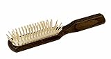 REDECKER 730005 Haarbürste, länglich, Ahornstifte, Thermoholz