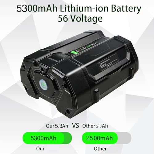 Image of DTK Replacement for EGO 56V Battery BA2800 BA4200 BA1400 Compatible with 56 Volt Power Tools Batteries 5.3Ah