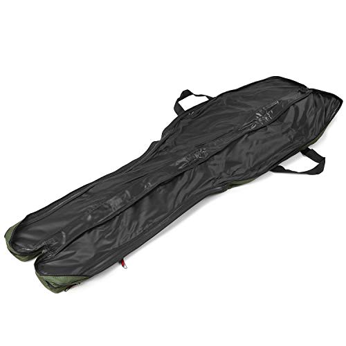 Lixada Portable Folding Fishing Rod Case - 3-Layer Storage Bag for 90/120/150 cm Rods, Black, 150cm - Image 3