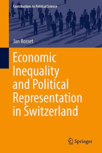 Buy Economic Inequality and Political Representation in Switzerland — BookShops.in