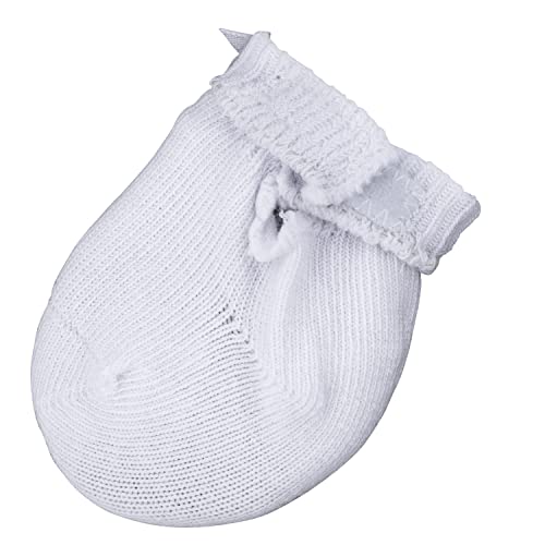 Stay-on Adjustable Preemie Socks – 3 Pairs Cotton Socks with Cuff3