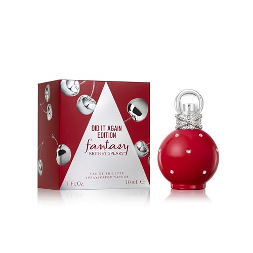 Image of Britney Spears Fantasy: Did It Again Edition, Eau De Toilette EDT Spray for Women, 1 Fl Oz / 30 mL