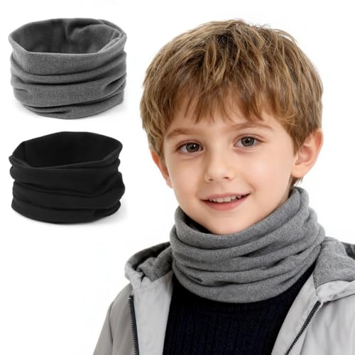 Ya en mundofriki.es: ARYIMYDP Pack de 2 Bufandas Tubulares para Niño, Braga Cuello Infantil Suave para Actividades al Aire Libre, Se Puede Usar como Pasamontañas, Bandana o Gorra, Suave y Elástico para Proteger del Frío