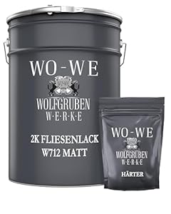 Wo-We W712M 2K Fliesenlack Matt 2,5Kg