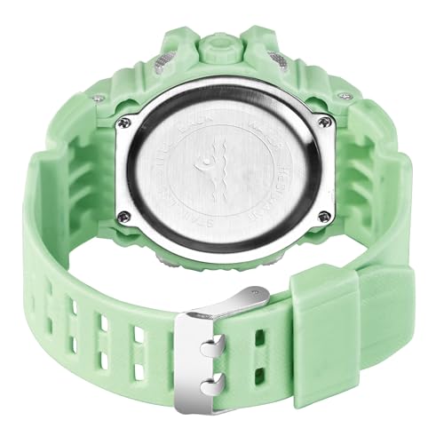 Image of Shocknshop Digital Rubber Strap Sports Multi Functional Black Watch for Mens Boys -WCH158