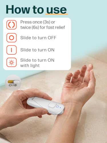 Image of Bug & Mosquito Bite Relief Device, Dual-Mode Heat & Night Light