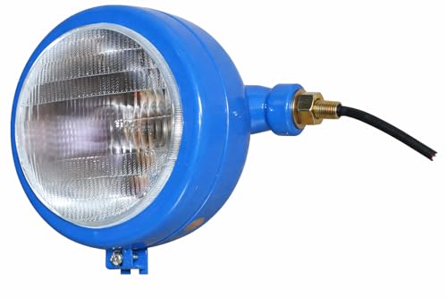 Bajato Light Blue Headlight (RH) with Bulb for Ford Tractor 2000 3000 4000 5000 7000
