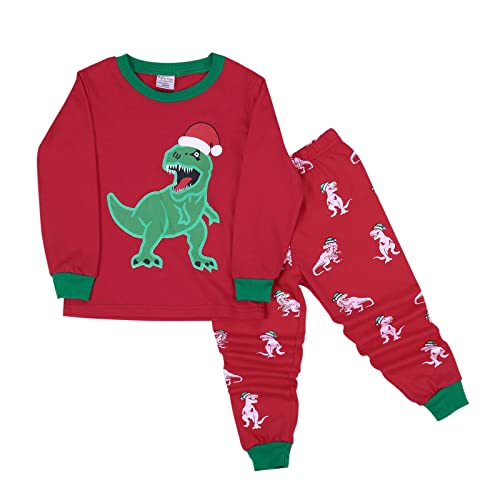 EnJoCho Cute Baby Outfits Boys Clothing Suit for Girls Boys Christmas Santa Xmas Clothing Set Fashion Toddler (Red, 5-6 Years)