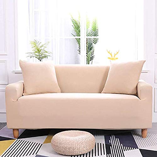 Sofa slipcover en polyester extensible pour décoration salon quatre saisons