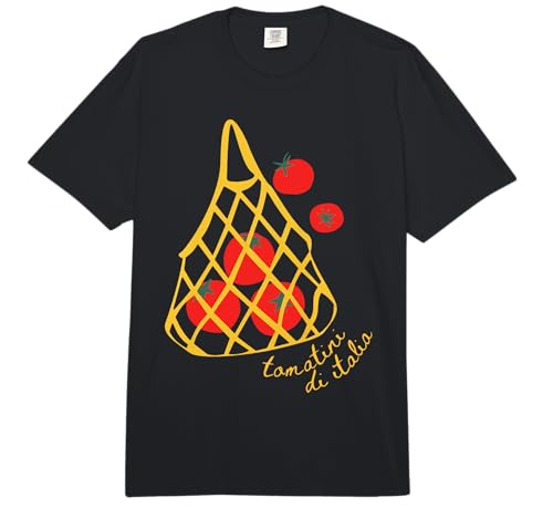 Tomato Bag Girl Summer Gardening Farmer Aesthetic Comfort Colors Adult Heavyweight T-Shirt