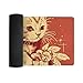 Cat Lying on The Box Desk Mat Non-Slip Laptop Writing Pad Large Keyboard Mousepad with Rubber Base 23.6