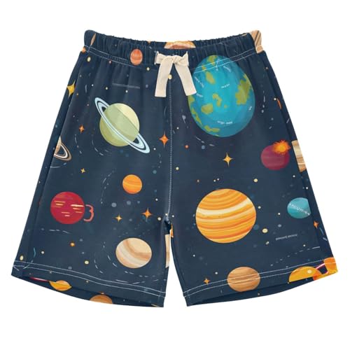 UMIRIKO Unisex Baby Shorts Space Planet Galaxy Cotton Shorts for Toddlers 3T 202a0389