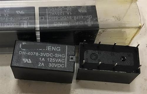 Relais 8 broches 3VDC DH-4078-3V-2A pour circuits électroniques et prototypage de précision