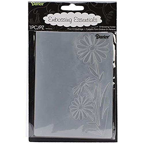 Darice Embossing Folder, 4.25 by 5.75-Inch, Large Daisy