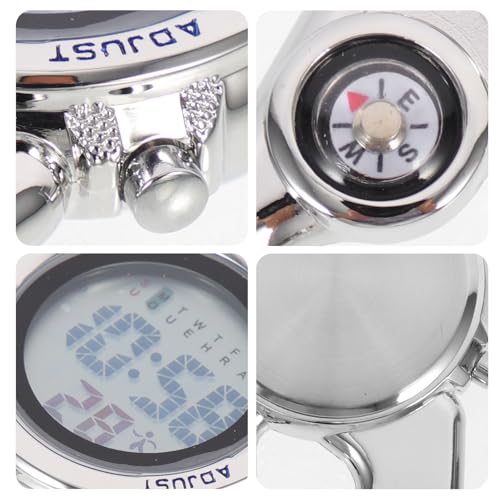 Relojes de bolsillo para exteriores con mosquetón metálico duradero 7