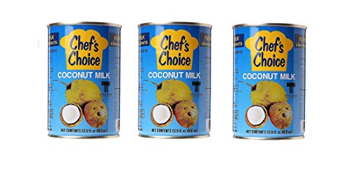 Chef's Choice Coconut Milk, 13.5fl.oz (400mL), 3 Pack