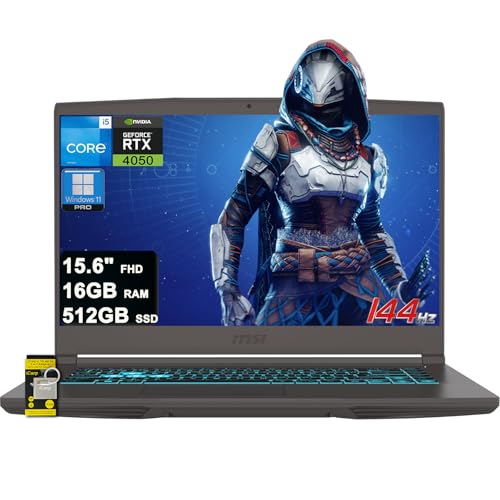 msi ^ 15 Q[~Om[gp\R 15.6C` FHD IPS 144Hz Intel 8RA i5-13420H (> i7-12650H) 16GB RAM 512GB SSD GeForce RTX 4050 Type-C obNCg