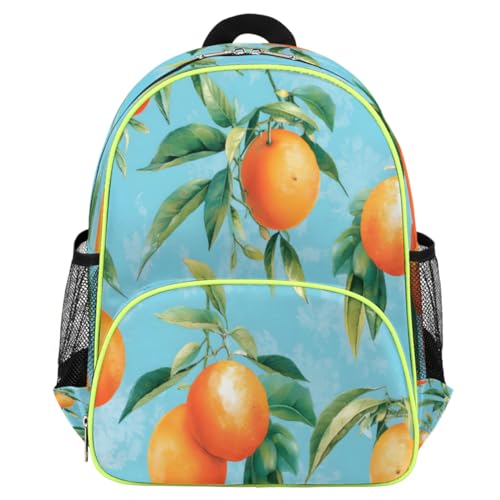 Sac à dos orange fruit pour les sorties de votre tout-petit en voyage et crèche