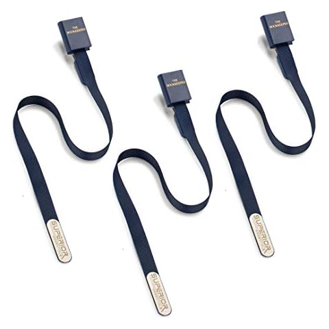 Bookmark-Clip On Attachable Ribbon Bookmark & Place Holder-Set of 3- by Superior Essentials Cover