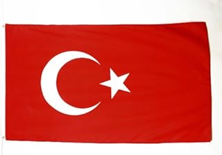 AZ FLAG Turkey Flag 3' x 5' - Turkish flags 90 x 150 cm - Banner 3x5 ft