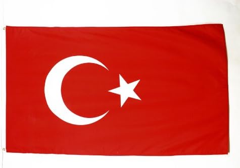 AZ FLAG Turkey Flag 3' x 5' - Turkish flags 90 x 150 cm - Banner 3x5 ft
