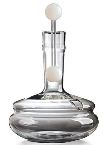 CHEMEX Hand Blown Glass Water Kettle, 2 Quart