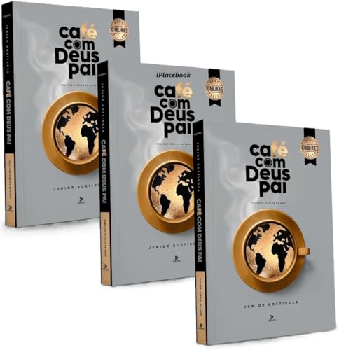 Kit 3 Livros Café com Deus Pai 2026 - Porções Diárias de Amor - 3...