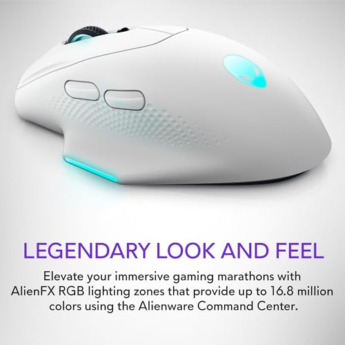 Alienware Wireless Gaming Mouse AW620M, 26000 DPI, 650 IPS, 7 Buttons - image 8