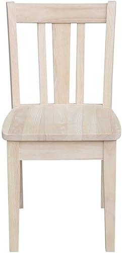 Miniatura 2 de Mesa de conceptos internacionales con 2 sillas juveniles San Remo, sin terminar Blanco,Rich Mocha,Unfinished,https://www.amazon.com/dp/undefined