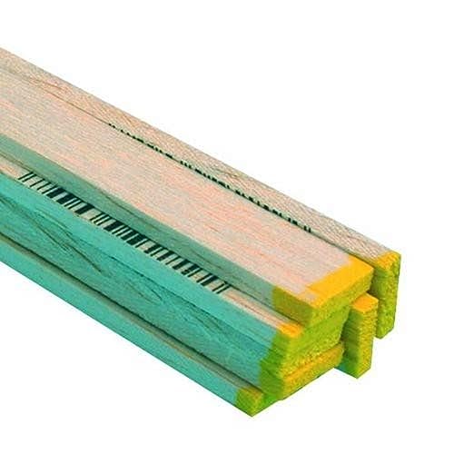 Midwest Products 6049 Micro-Cut Quality Balsa Strip Bundle, 0.125 by 0.5-Inch