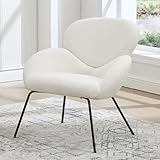 ROBUSTE & DURABLE: Soutenu par un cadre métallique robuste, ce fauteuil de chambre offre une capacité de charge et une stabilité exceptionnelles, garantissant une durabilité à long terme. Des patins antidérapants sur les quatre pieds protègent efficacement les sols contre les rayures.