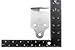 Red Hound Auto 4 Pc Stake Body Utility Trailer Rack Corner Connector Wood Panel Gate Side Latch Brackets Set - 4 Piece Makes 2 Corners