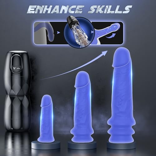 Image of EINSEO Male Masturbator with 5 Suction & 9 Vibration Modes | APP control, LCD display, transparent 3D sleeve, diamond grip, USB-C charging