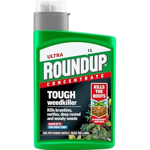 Roundup Tough Weedkiller Concentrate for Large Areas Cover