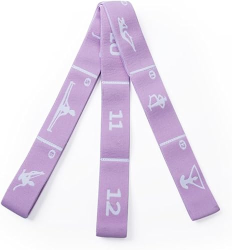 Bandas de resistencia adelgazantes multifuncionales, correas de yoga, banda elástica de 1012 bucles para pilates, entrenamiento latino, danza,