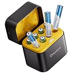 Dracutum AAA Rechargeable Batteries Lithium 8 Pack with Fast Charger - 1300mWh High Capacity 1.5V Constant Output Rechargeable AAA Batteries, 2000 Cycles Long-Lasting Li-ion Triple a Batteries