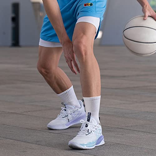 Mens Cushioned Crew Socks For Men, Sweat Wicking Anti-Odor Casual Everyday Work Gym Golf Training Athletic Socks2