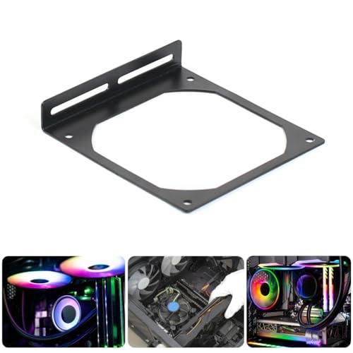 Soporte para ventilador de enfriamiento 120LS para chasis de PC, soporte para ventilador CPU miniatura 2