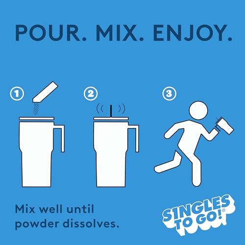 Jolly Rancher Rancher Singles To Go Water Drink Mix, Blue Raspberry, 12 Boxes With 6 Packets Each, 72 Total Servings