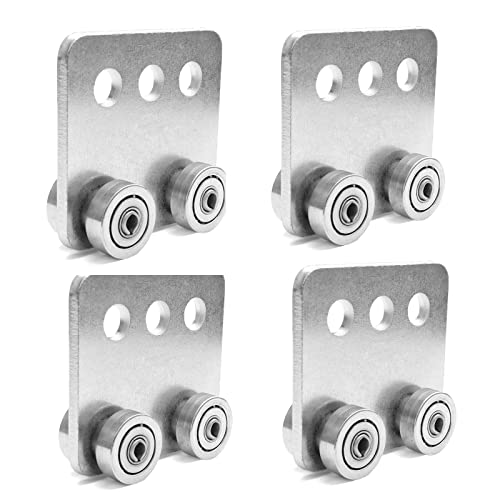 4 Wheel Trolley Assembly, Stable Welded Roller Trolley for 1-5/8