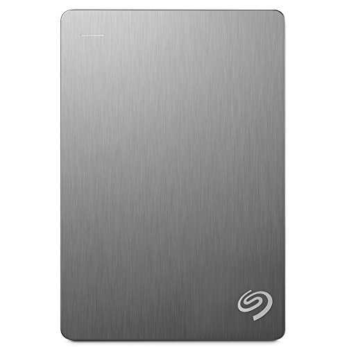 Image of Seagate 4TB Backup Plus (Silver) USB 3.0 External Hard Drive for PC /Mac with 2 Months Free Adobe Photography Plan