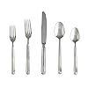Fortessa metropolitan 1810 stainless steel flatware 20 piece place setting service for 4  urban country home decor