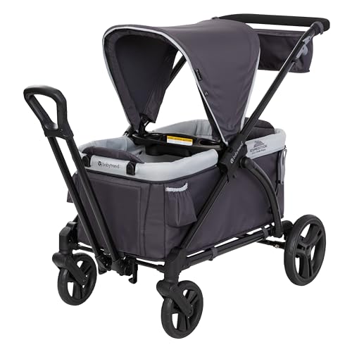 Image of Baby Trend Expedition Stroller Wagon, Liberty Midnight
